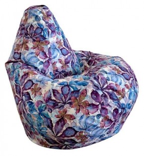 Кресло-мешок Цветы XL в Губахе - gubaha.mebel-74.com | фото