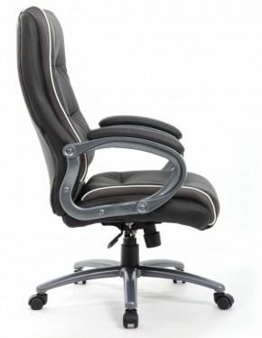 Кресло офисное BRABIX PREMIUM "Strong HD-009" (экокожа черная, ткань серая) 531945 в Губахе - gubaha.mebel-74.com | фото