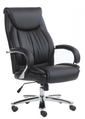 Кресло офисное BRABIX "Advance EX-575" (хром/экокожа/черное) 531825 в Губахе - gubaha.mebel-74.com | фото