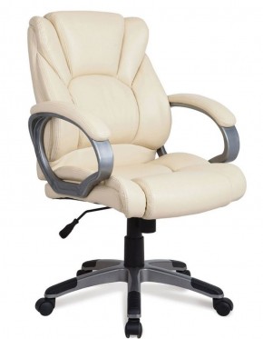 Кресло офисное BRABIX "Eldorado EX-504", экокожа, бежевое, 531167 в Губахе - gubaha.mebel-74.com | фото