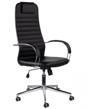 Кресло офисное BRABIX "Pilot EX-610 CH" premium (черное/кожзам) 532418 в Губахе - gubaha.mebel-74.com | фото