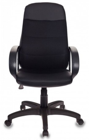 Кресло руководителя Бюрократ CH-808AXSN/LBL+TW-11 черный в Губахе - gubaha.mebel-74.com | фото