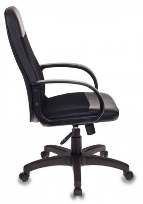 Кресло руководителя Бюрократ CH-808AXSN/LBL+TW-11 черный в Губахе - gubaha.mebel-74.com | фото