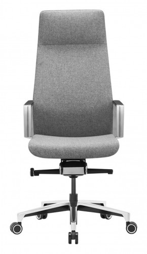Кресло руководителя Бюрократ _JONS/CASHGREY серый в Губахе - gubaha.mebel-74.com | фото