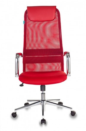Кресло руководителя Бюрократ KB-9N/R/TW-97N красный в Губахе - gubaha.mebel-74.com | фото
