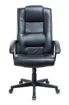 Кресло руководителя Бюрократ T-9906N/BLACK черный в Губахе - gubaha.mebel-74.com | фото