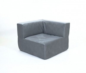 Кресло-угловое-модуль бескаркасное Тетрис 30 (Серый) в Губахе - gubaha.mebel-74.com | фото