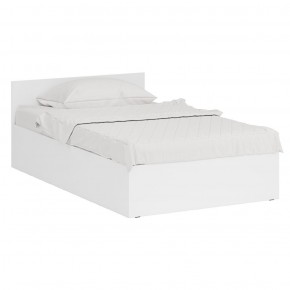 Кровать 1200 + Шкаф угловой Стандарт, цвет белый, ШхГхВ 123,5х203,5х70 + 81,2х81,2х200см., сп.м. 1200х2000 мм., без матраса, основание есть в Губахе - gubaha.mebel-74.com | фото