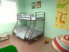 Кровать 2-х ярусная Глория 1200*1900 (МилСон) в Губахе - gubaha.mebel-74.com | фото