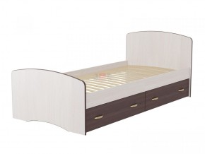 Кровать-6 одинарная с 2-мя ящиками (900*2000) в Губахе - gubaha.mebel-74.com | фото