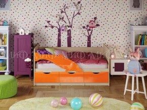 ДЕЛЬФИН-1 Кровать 1800 (Оранжевый металлик) в Губахе - gubaha.mebel-74.com | фото