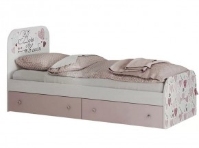 Кровать с ящиками Малибу КР-10 Light + Настил ЛДСП 0.8 в Губахе - gubaha.mebel-74.com | фото