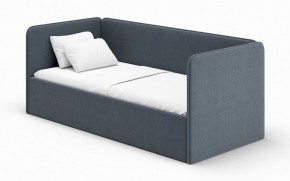 Кровать-диван Leonardo 160*70 (Серый) + боковина в Губахе - gubaha.mebel-74.com | фото
