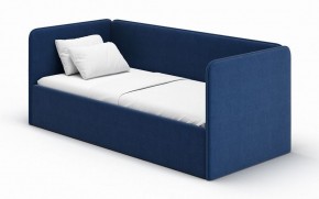 Кровать-диван Leonardo 160*70 (Синий) + боковина в Губахе - gubaha.mebel-74.com | фото
