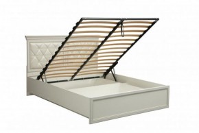 Кровать двойная 40.12-03 (ш.1600) "Эльмира" с подъемным механизмом (белый) в Губахе - gubaha.mebel-74.com | фото
