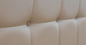 Кровать двойная Хлоя 160 + ортопед + ПМ + дно (арт. Пегасо капучино к/з (бежево-коричневый)) в Губахе - gubaha.mebel-74.com | фото