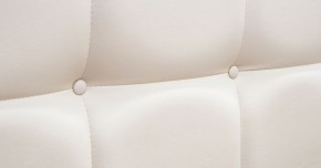 Кровать двойная Хлоя 180 + ортопед + ПМ + дно (арт. Пегасо крем к/з (сливочный)) в Губахе - gubaha.mebel-74.com | фото