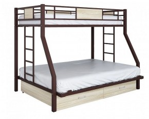 Кровать двухъярусная «Гранада-ЯЯ 140» с ящиками в Губахе - gubaha.mebel-74.com | фото
