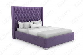 Кровать Эдем Люкс интерьерная +основание (200х200) 1 кат. ткани в Губахе - gubaha.mebel-74.com | фото