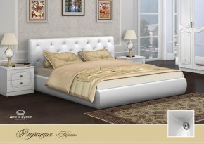 Кровать Флоренция 1400 (серия Норма) + основание + опоры в Губахе - gubaha.mebel-74.com | фото
