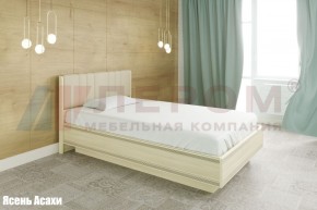 Кровать КР-1011 с мягким изголовьем в Губахе - gubaha.mebel-74.com | фото