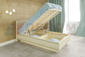 Кровать КР-1011 с мягким изголовьем в Губахе - gubaha.mebel-74.com | фото