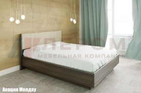 Кровать КР-1013 с мягким изголовьем в Губахе - gubaha.mebel-74.com | фото
