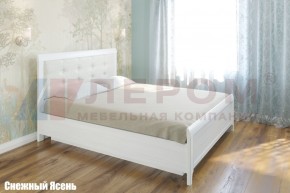 Кровать КР-1033 с мягким изголовьем в Губахе - gubaha.mebel-74.com | фото