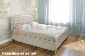 Кровать КР-1034 с мягким изголовьем в Губахе - gubaha.mebel-74.com | фото