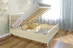Кровать КР-1034 с мягким изголовьем в Губахе - gubaha.mebel-74.com | фото
