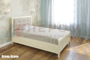 Кровать КР-2031 с мягким изголовьем в Губахе - gubaha.mebel-74.com | фото