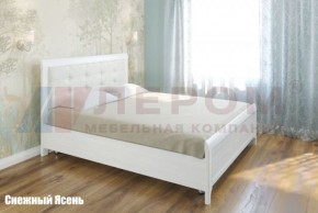 Кровать КР-2034 с мягким изголовьем в Губахе - gubaha.mebel-74.com | фото