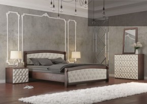 Кровать Магнат с мягкими спинками (1400*1900) в Губахе - gubaha.mebel-74.com | фото