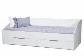 Кровать одинарная "Фея - 3" симметричная New (2000Х900) белая в Губахе - gubaha.mebel-74.com | фото