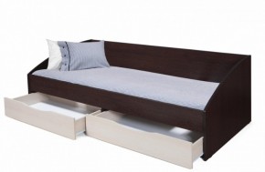 Кровать одинарная "Фея - 3" симметричная New (2000Х900) венге/вудлайн кремовый в Губахе - gubaha.mebel-74.com | фото