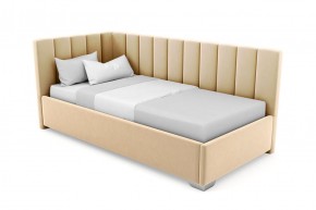 Кровать угловая Хлоя интерьерная +основание (80х200) в Губахе - gubaha.mebel-74.com | фото