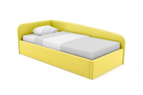 Кровать угловая Лэсли интерьерная +настил ДСП (90х200) в Губахе - gubaha.mebel-74.com | фото