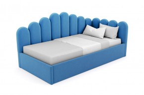 Кровать угловая Лилу интерьерная +основание/ПМ/бельевое дно (80х200) в Губахе - gubaha.mebel-74.com | фото