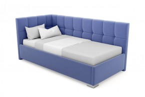 Кровать угловая Мия интерьерная +основание/ПМ/бельевое дно (90х200) в Губахе - gubaha.mebel-74.com | фото