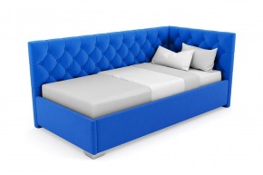 Кровать угловая Виола интерьерная +основание (120х200) в Губахе - gubaha.mebel-74.com | фото