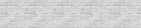 Кухонный фартук 610х3000х1,5 (композит) КМ Кирпич серый в Губахе - gubaha.mebel-74.com | фото