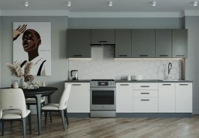 Кухонный гарнитур Лофт 3000 (Стол. 26мм) в Губахе - gubaha.mebel-74.com | фото