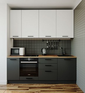 Кухонный гарнитур Вегас 2200 (Стол. 26мм) в Губахе - gubaha.mebel-74.com | фото