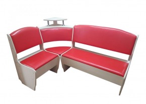 Кухонный уголок Нео Стандарт + стол + табурет 2 шт. (1000*1500) кожзам в Губахе - gubaha.mebel-74.com | фото