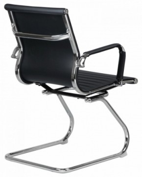 Офисное кресло для посетителей LMR-102N Черный в Губахе - gubaha.mebel-74.com | фото