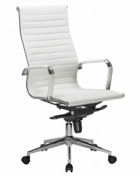 Офисное кресло для руководителей DOBRIN CLARK LMR-101F белый в Губахе - gubaha.mebel-74.com | фото