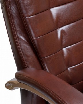 Офисное кресло для руководителей DOBRIN DONALD LMR-106B коричневый в Губахе - gubaha.mebel-74.com | фото
