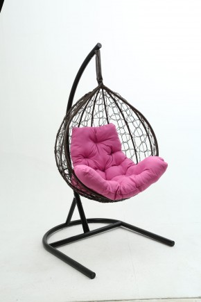 Подвесное кресло Бароло (коричневый/розовый) в Губахе - gubaha.mebel-74.com | фото