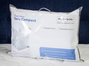 PROxSON Комплект подушек Terra Compack (Микрофибра Полотно) 50x70 в Губахе - gubaha.mebel-74.com | фото
