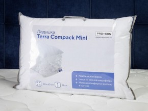 PROxSON Подушка Terra Compack mini (Микрофибра Полотно) 40x60 в Губахе - gubaha.mebel-74.com | фото